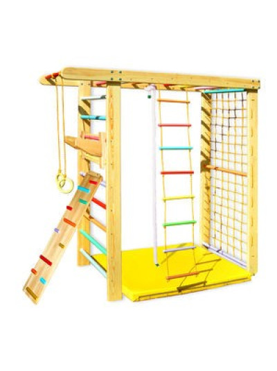 Спорткомплекс з рукохідом + дитячий турнік і дошка ребриста